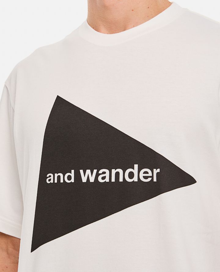 And Wander AND WANDER LOGO T-SHIRT