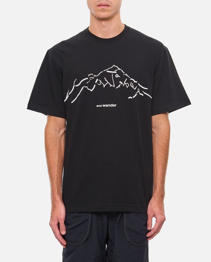 And Wander DAIJIRO OHARA MAP KEY T-SHIRT