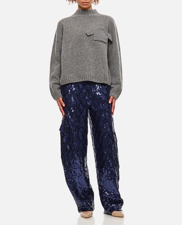 Anrealage MAGLIONE CON APPLICAZIONE