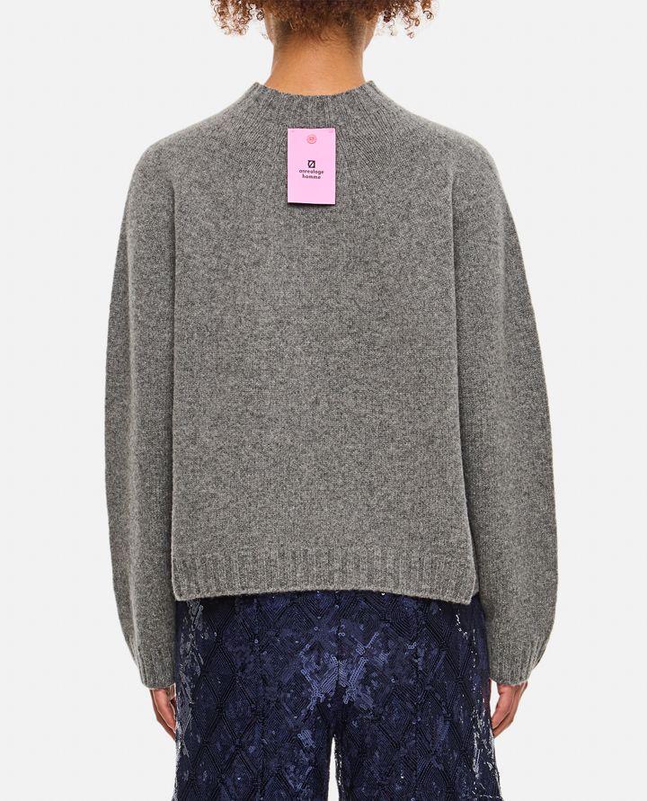 Anrealage MAGLIONE CON APPLICAZIONE