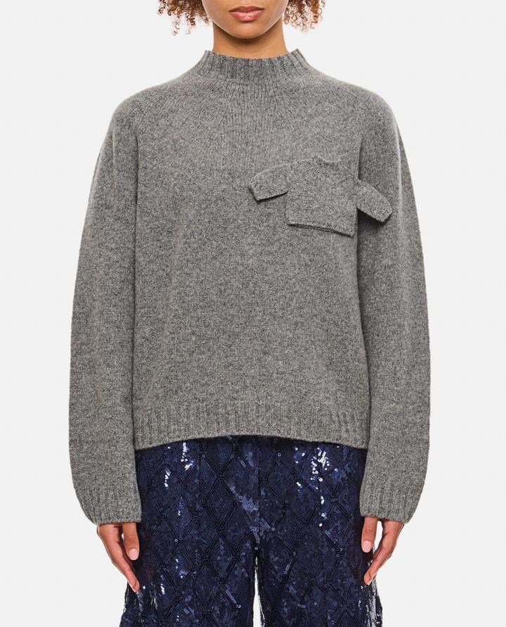 Anrealage MAGLIONE CON APPLICAZIONE