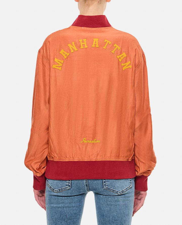 Bode New York RALLY VISCOSE BOMBER