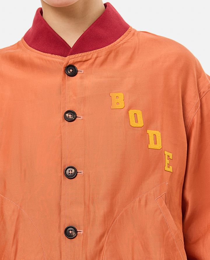 Bode New York RALLY VISCOSE BOMBER