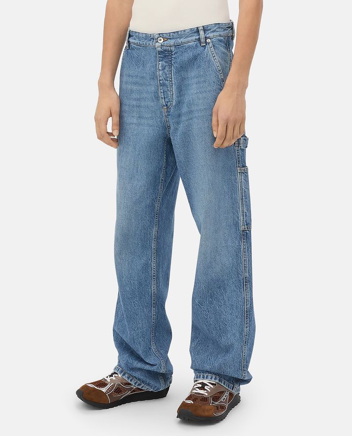 Bottega Veneta CARGO VINTAGE INDIGO JEANS