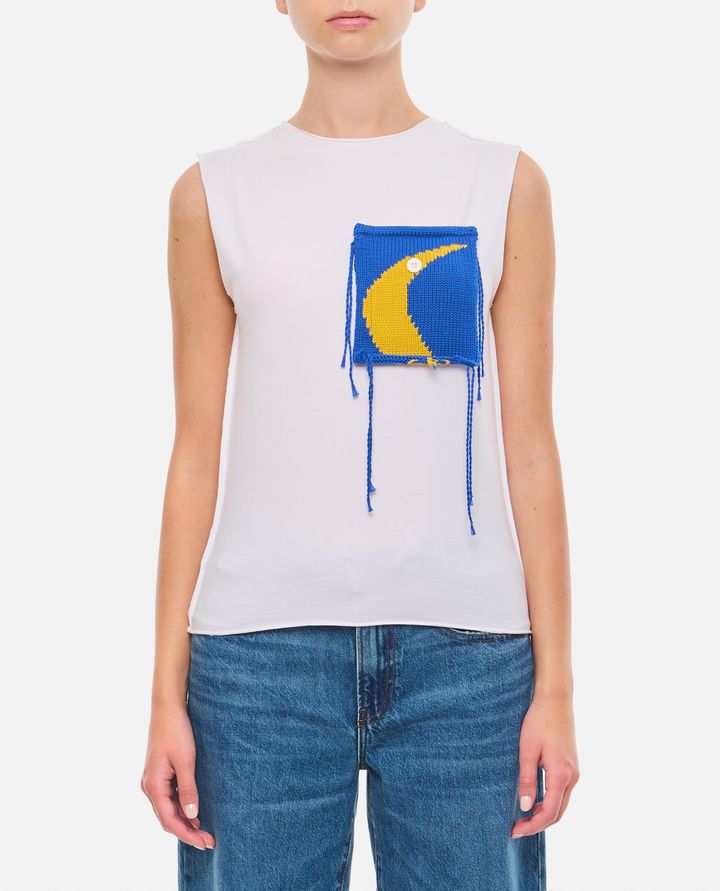 Charles Jeffrey Loverboy CANOTTA CON PATCH IN MAGLIA