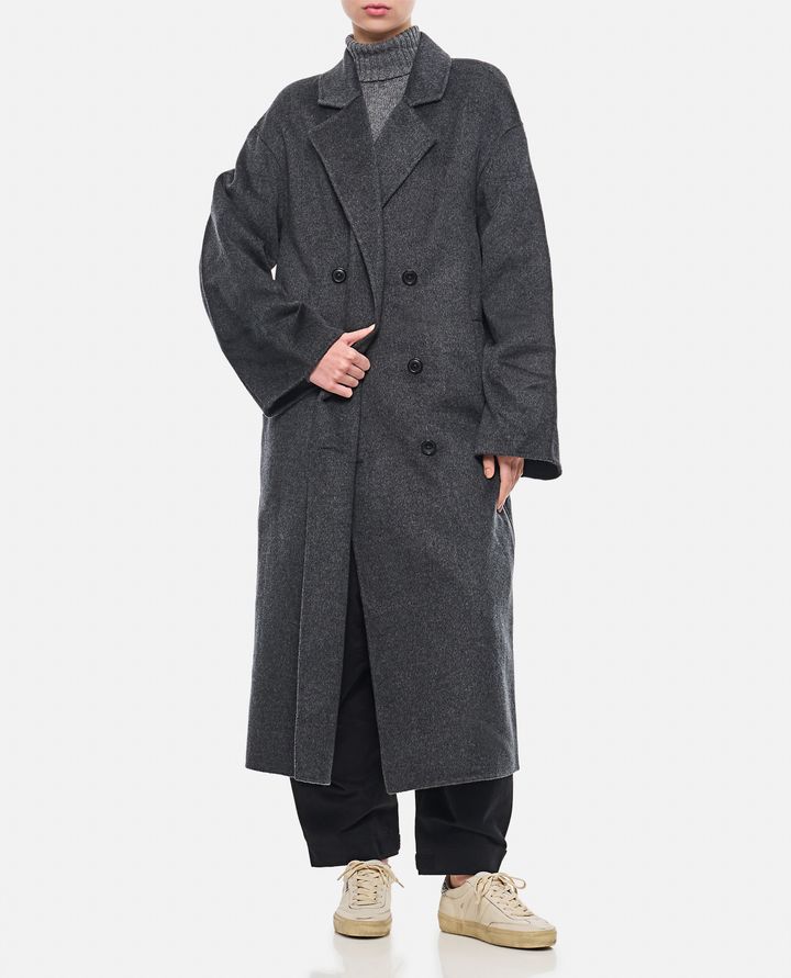 Loulou Studio CAPPOTTO BORNEO DOPPIOPETTO IN LANA E CASHMERE