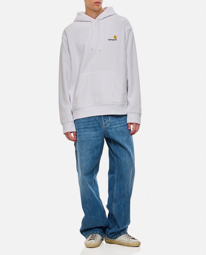 Carhartt WIP FELPA CON CAPPUCCIO E LOGO