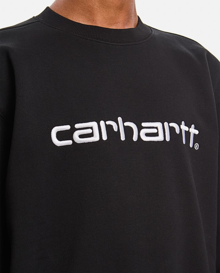 Carhartt WIP FELPA GIROCOLLO CON LOGO