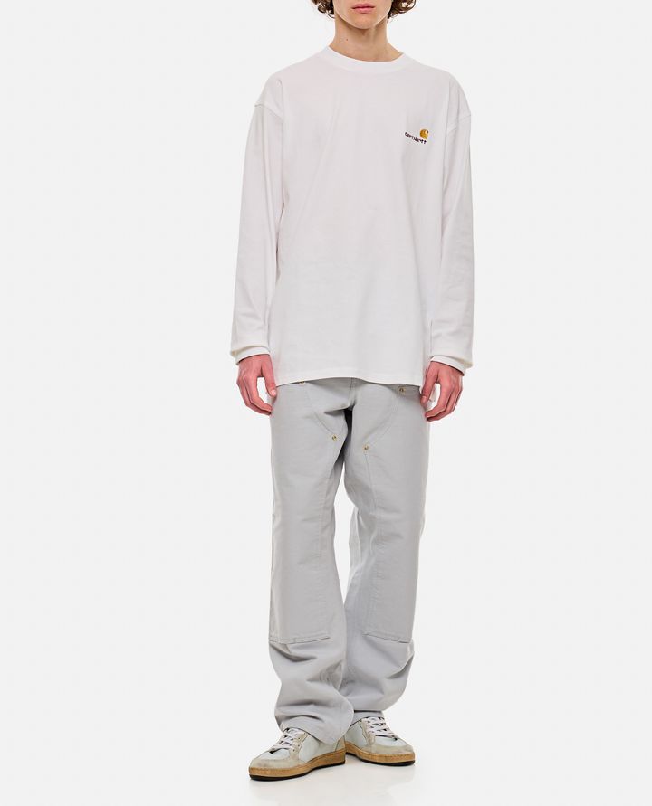 Carhartt WIP MAGLIA MANICHA LUNGA CON LOGO