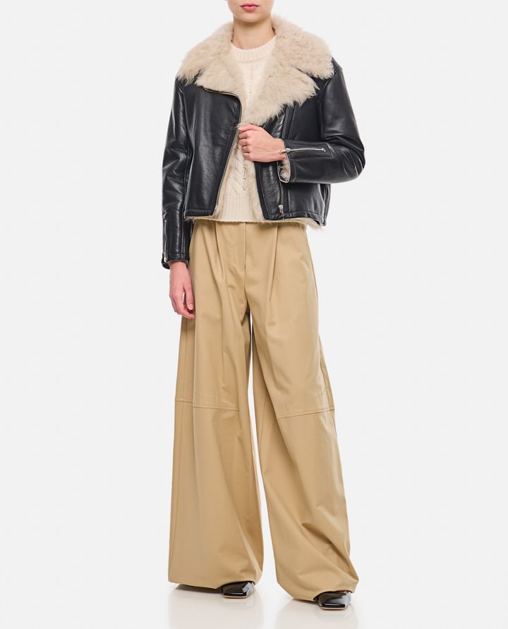 Durazzi Milano GIACCA BIKER IN SHEARLING