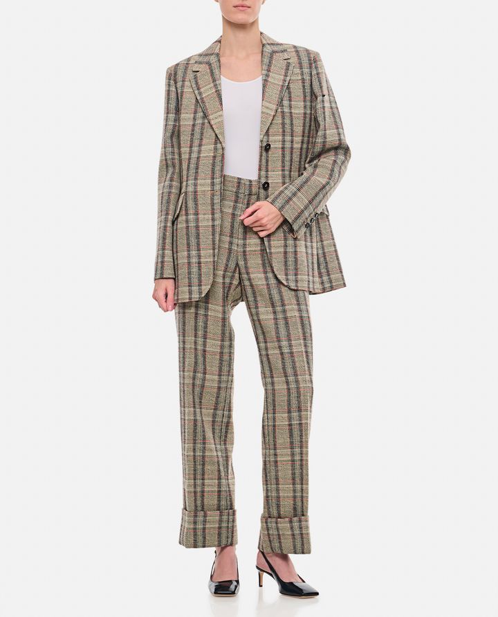 Durazzi Milano GIACCA SARTORIALE A QUADRI