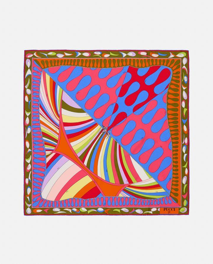 Emilio Pucci 90X90 FOULARD IN TWILL DI SETA