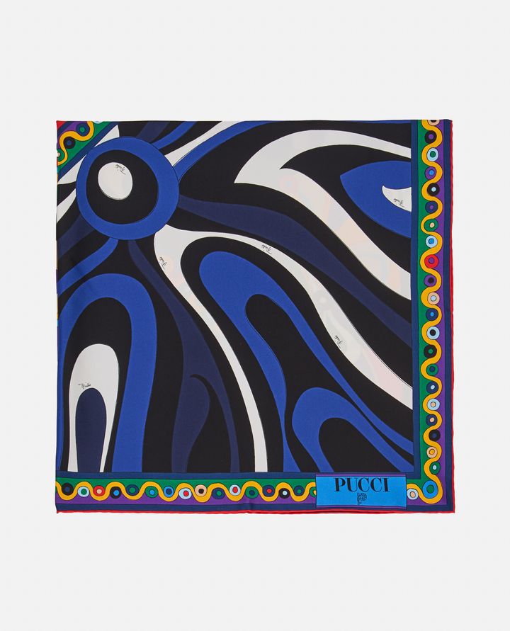 Emilio Pucci 90X90 FOULARD IN TWILL DI SETA
