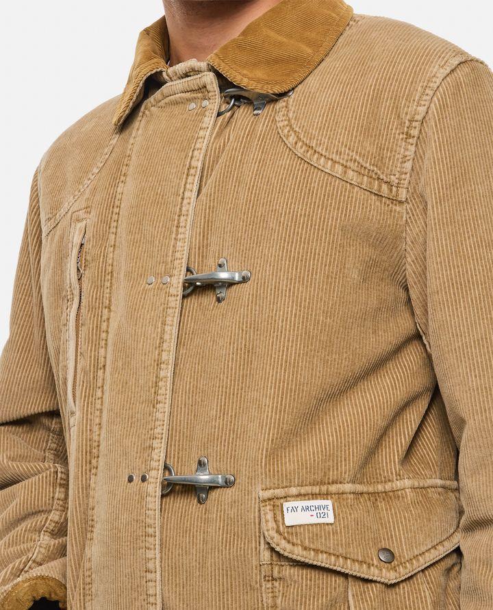 Fay GIACCA IN VELLUTO TRE GANCI