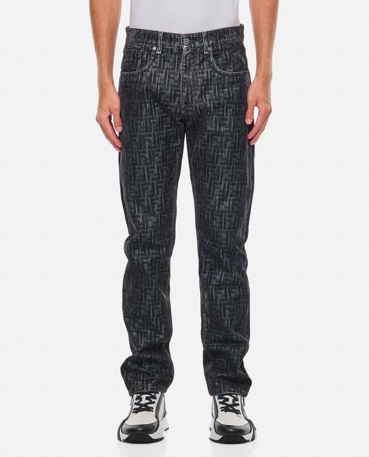 Fendi DENIM CON LOGO FF