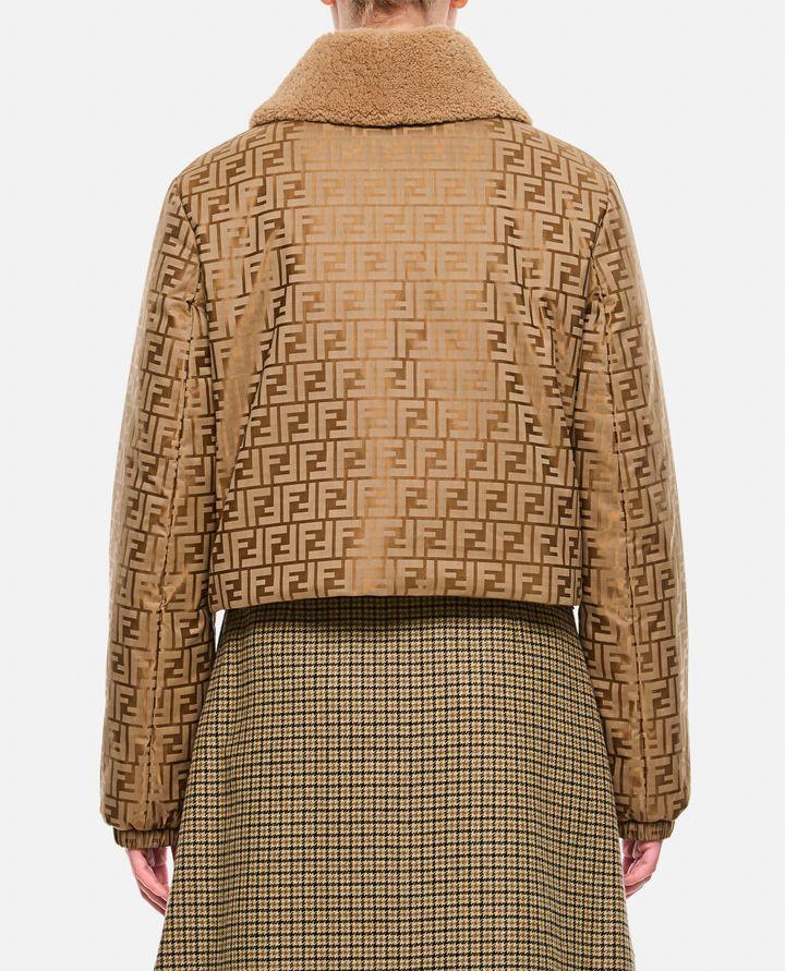 Fendi GIACCA CON ZIP LOGO FF