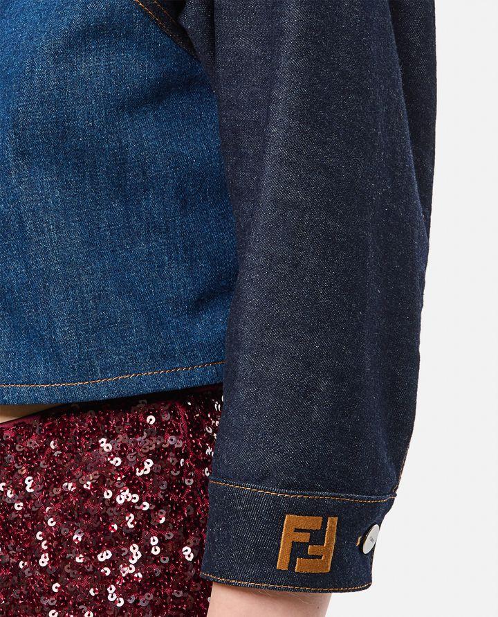 Fendi GIACCA DENIM BICOLOR