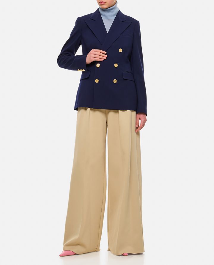 Ralph Lauren Collection GIACCA DOPPIOPETTO IN GABARDINA DI LANA CAMDEN