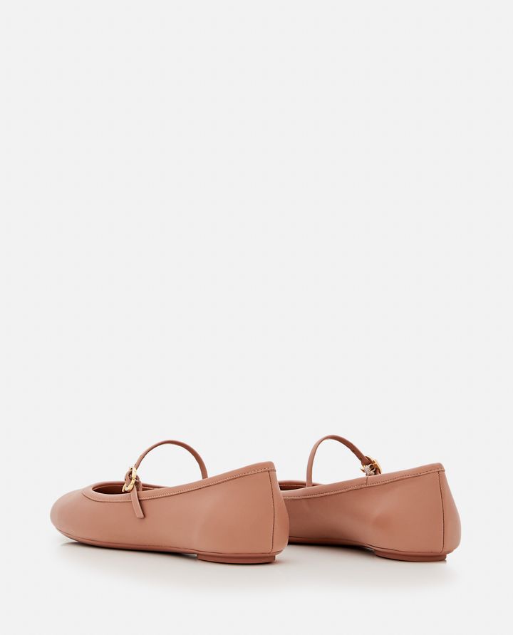 Gianvito Rossi LEATHER BALLET FLAT