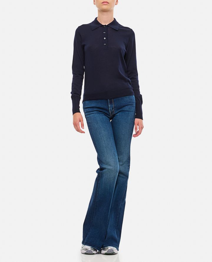 Golden Goose POLO IN MAGLIA DI LANA VERGINE