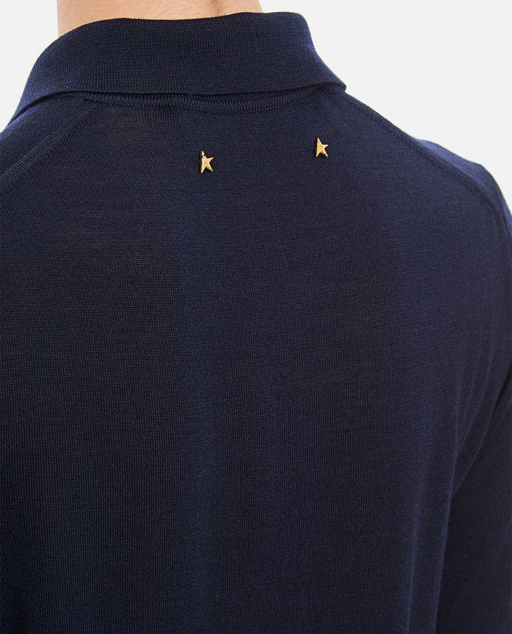 Golden Goose POLO IN MAGLIA DI LANA VERGINE