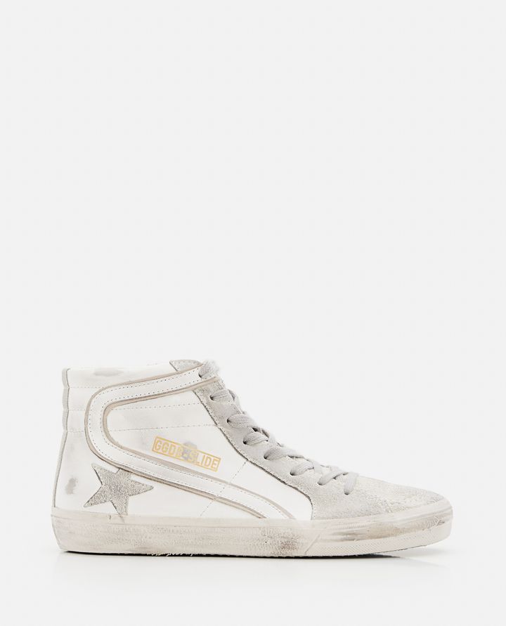 Golden Goose SLIDE SNEAKERS IN PELLE