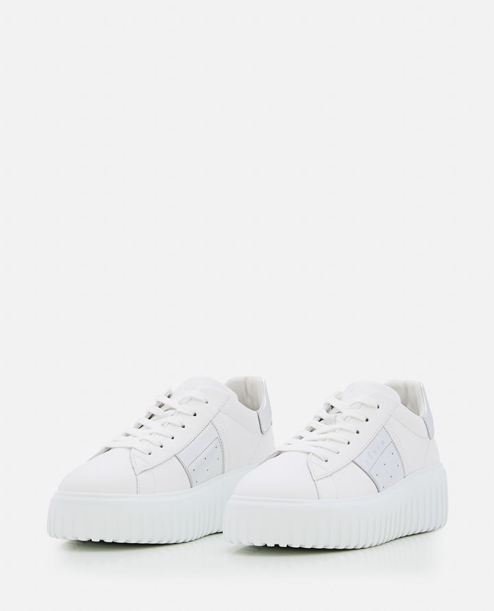 Hogan H-STRIPES LACE UP SNEAKERS