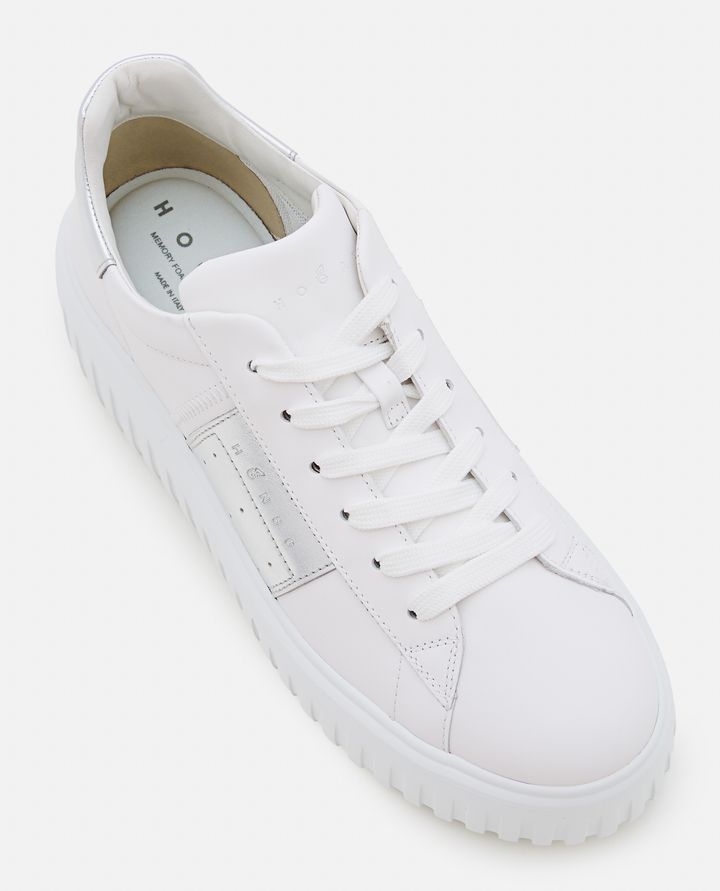 Hogan H-STRIPES LACE UP SNEAKERS