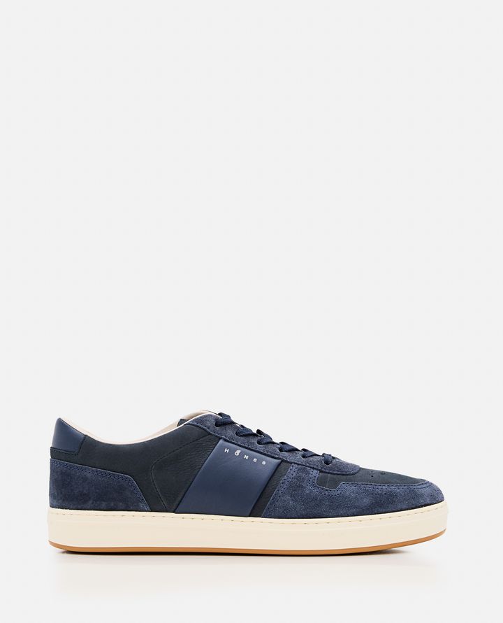 Hogan SNEAKERS H668 IN PELLE SCAMOSCIATA BLU