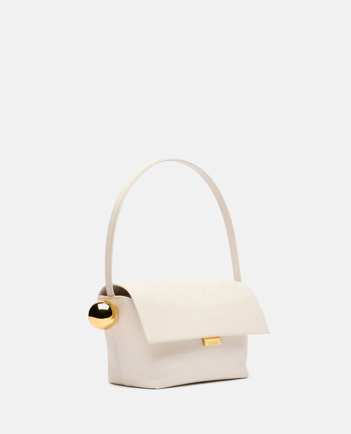 Jacquemus LE ROND CARRE BORSA A SPALLA IN PELLE
