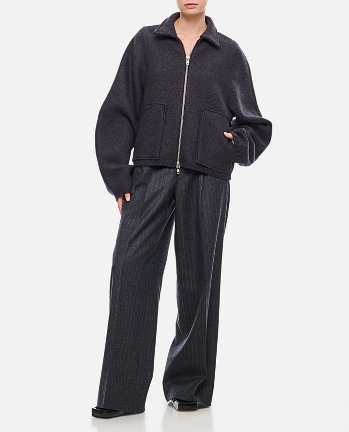 Junya Watanabe PANTALONI AMPI GESSATI