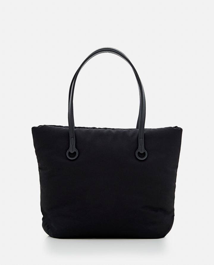 JW Anderson BORSA TOTE PUFFY PICCOLA CON LOGO
