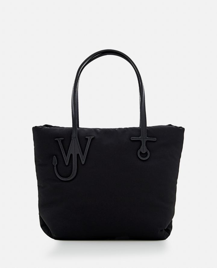 JW Anderson BORSA TOTE PUFFY PICCOLA CON LOGO
