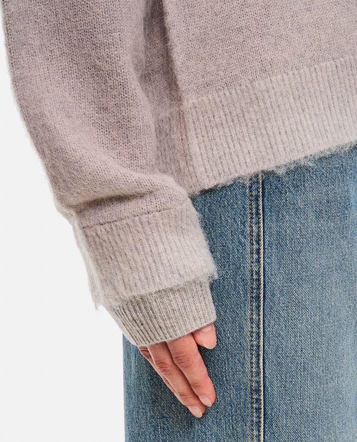 JW Anderson MAGLIONE CON SCOLLO A V E SFUMATURA