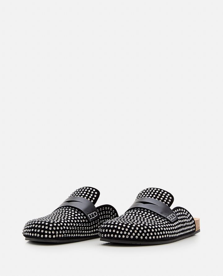 JW Anderson SUEDE CRYSTAL LOAFER