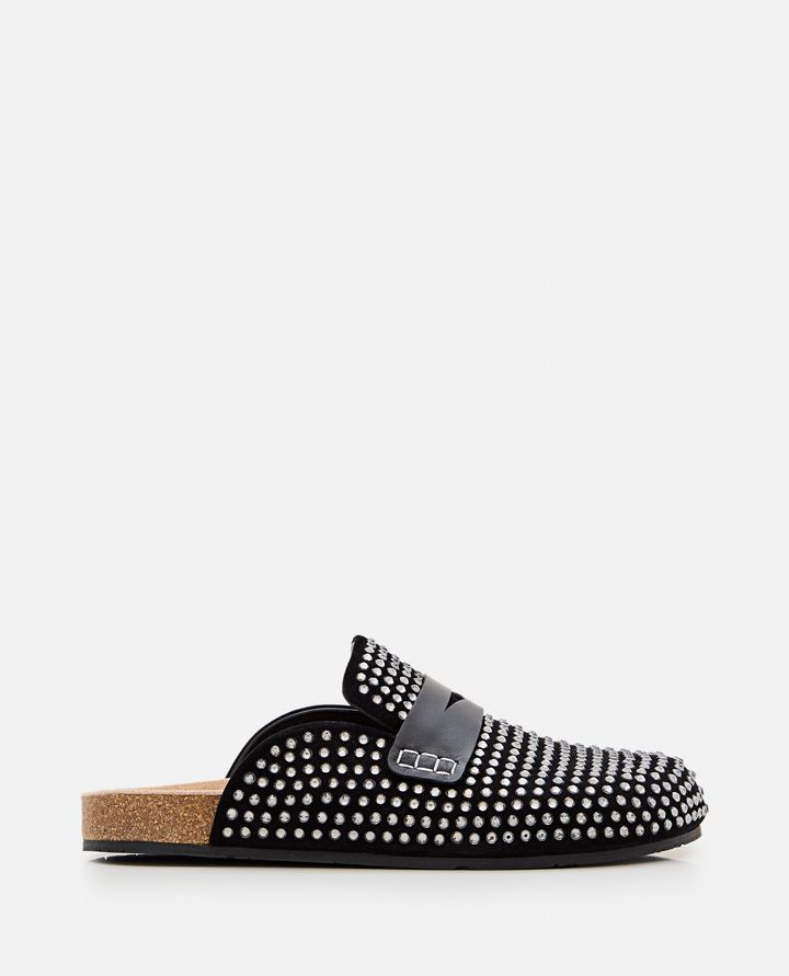 JW Anderson SUEDE CRYSTAL LOAFER