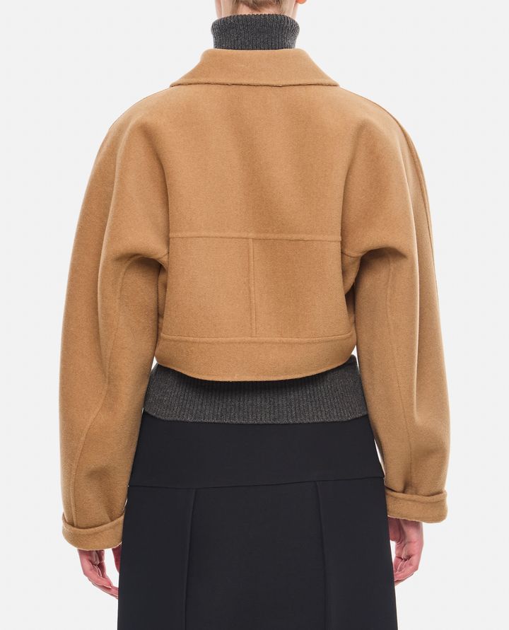 Khaite SUE GIACCA CORTA IN LANA