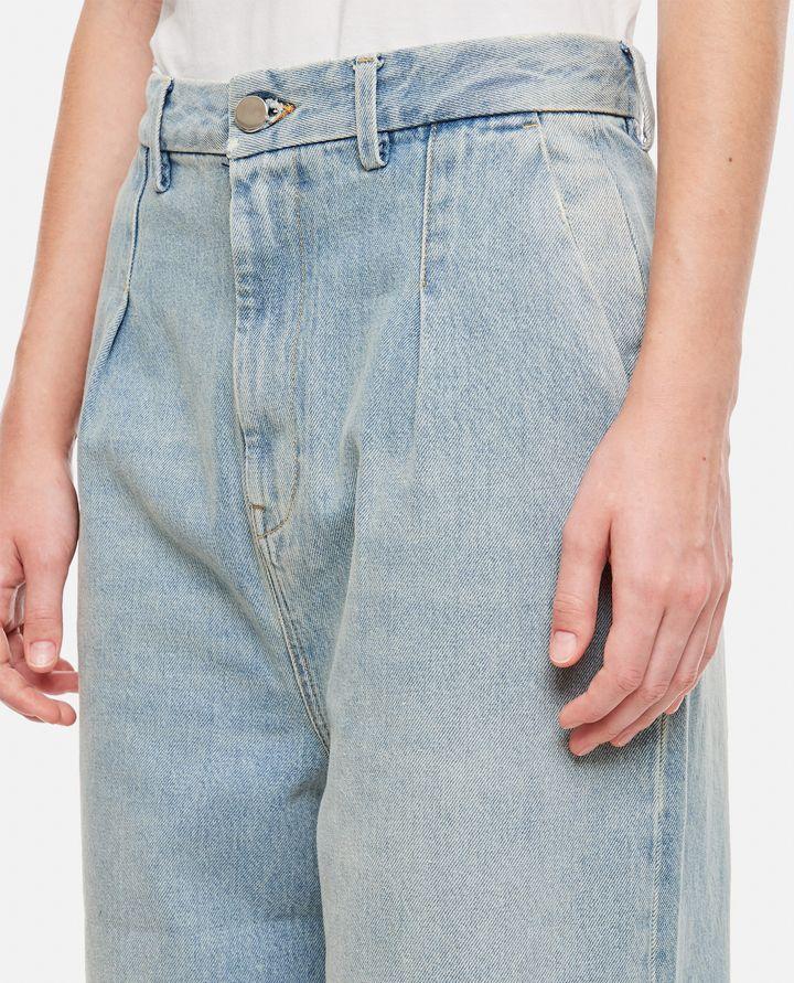 Loulou Studio ATTU WIDE LEG DENIM PANTS