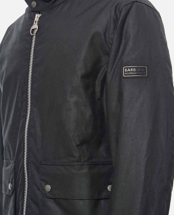 Barbour International LUTLAW HARRINGTON GIACCA CERATA