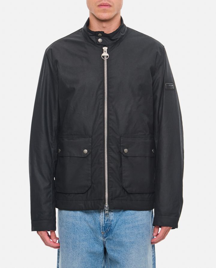 Barbour International LUTLAW HARRINGTON GIACCA CERATA