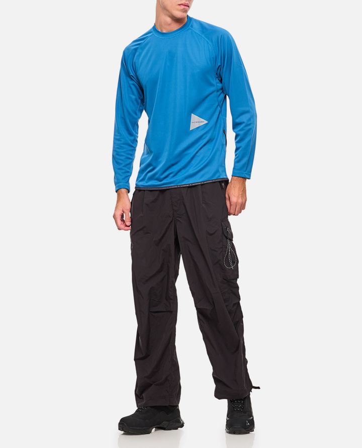 And Wander MAGLIETTA MANICHE LUNGHE DRY JERSEY RAGLAN