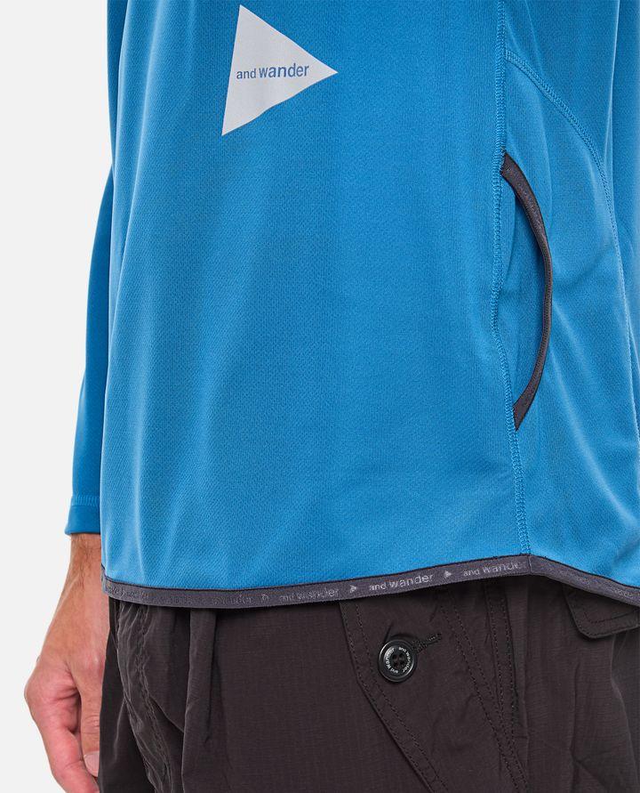 And Wander MAGLIETTA MANICHE LUNGHE DRY JERSEY RAGLAN