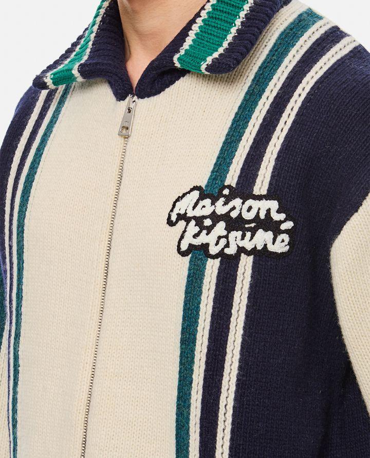 Maison Kitsuné BOMBER COLLEGE IN MAGLIA