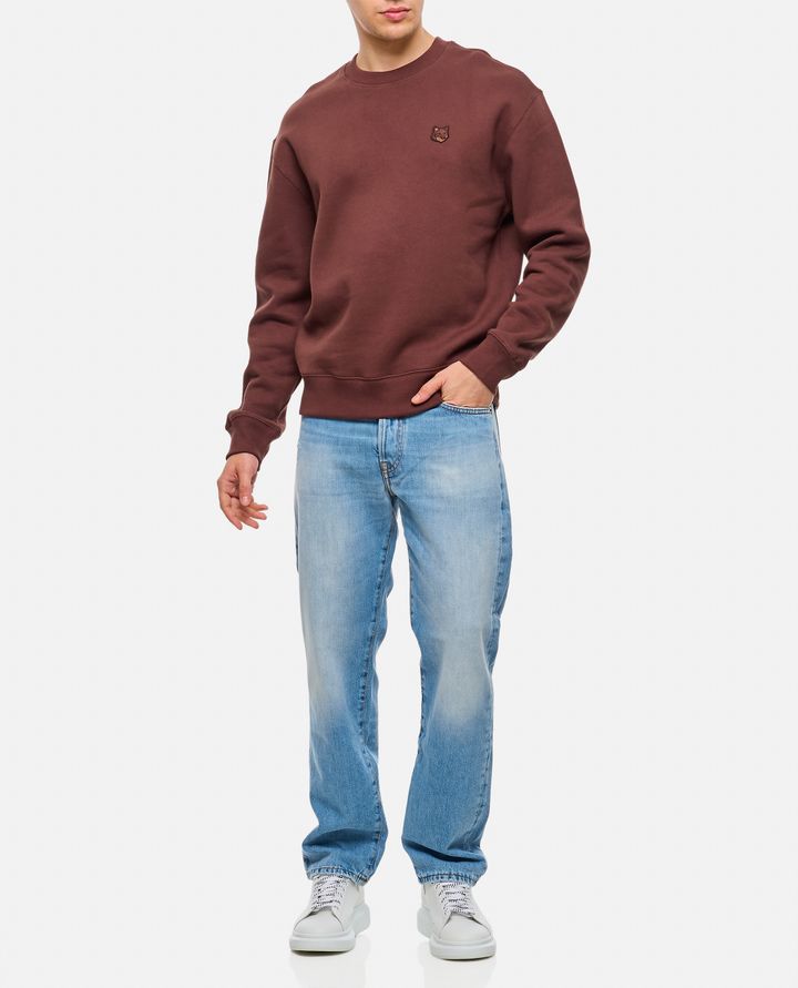 Maison Kitsuné FELPA CON PATCH VOLPE