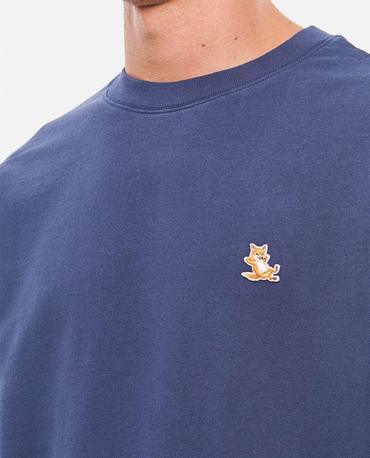 Maison Kitsuné FELPA GIROCOLLO CON VOLPE