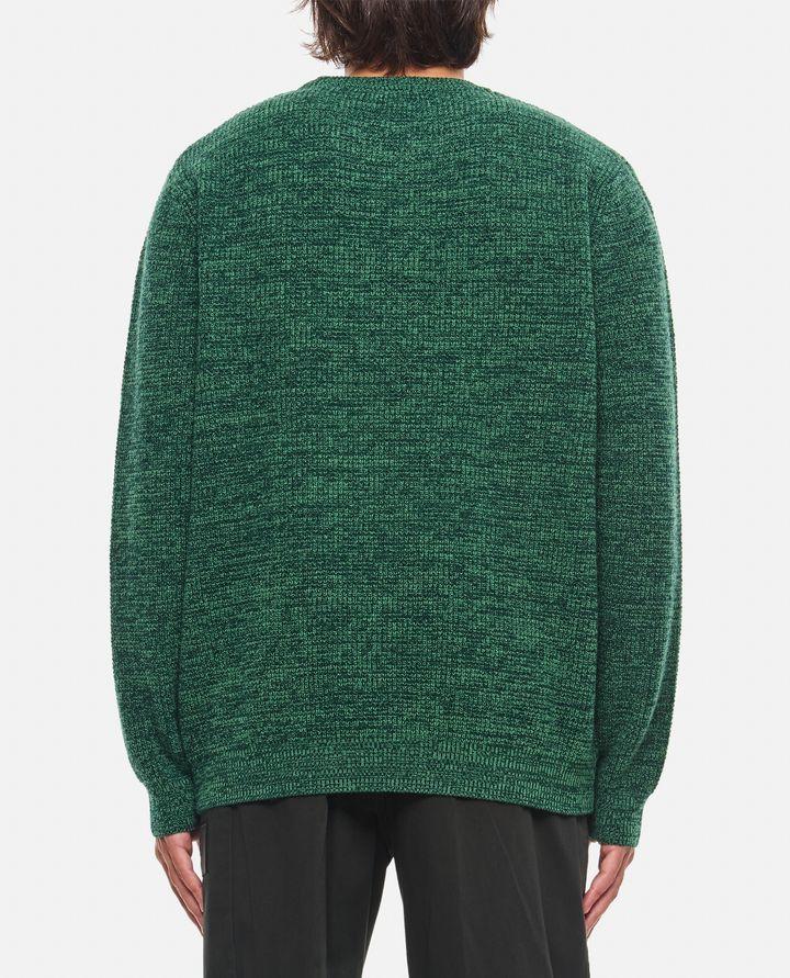 Maison Kitsuné MAGLIONE GIROCOLLO CON LOGO