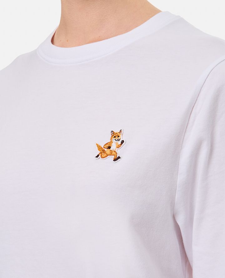 Maison Kitsuné T-SHIRT CON PATCH VOLPE