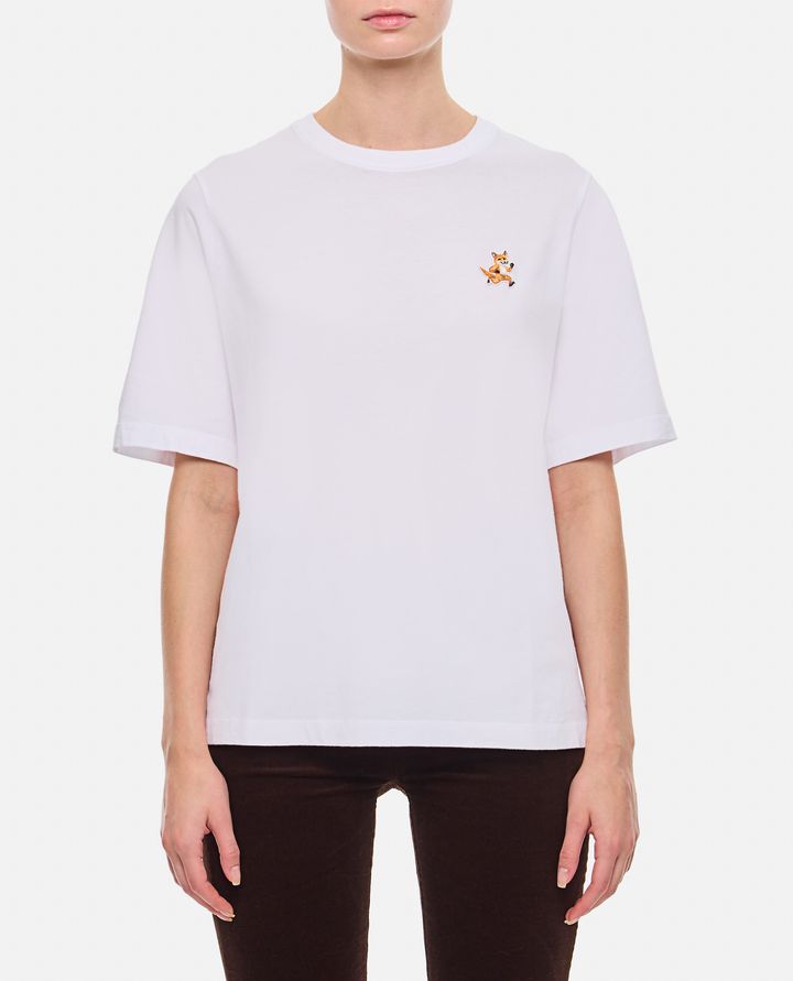 Maison Kitsuné T-SHIRT CON PATCH VOLPE