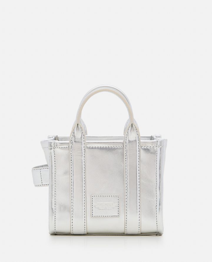 Marc Jacobs THE MINI TOTE METALLIC BAG IN PELLE