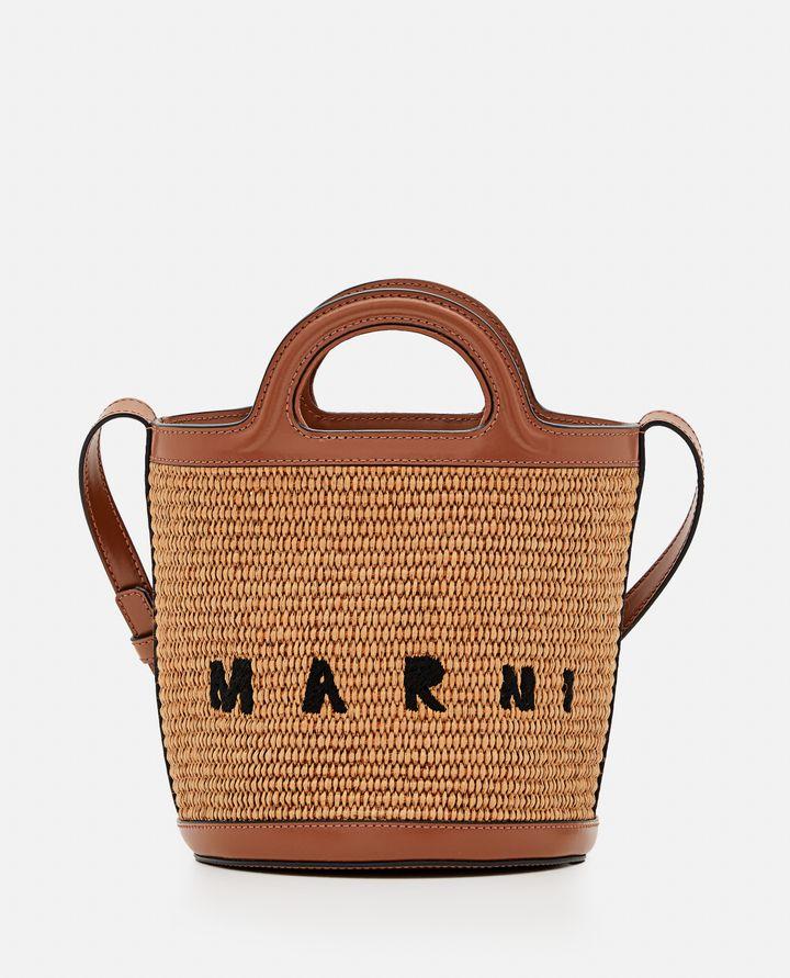 Marni MINI TROPICALIA RAFFIA BORSA SECCHIELLO